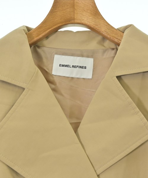 EMMEL REFINES（エメルリファインズ）トレンチコート ベージュ サイズ:M レディース/2200680424013