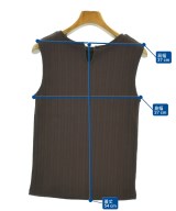 EMMEL REFINES（エメルリファインズ）ノースリーブ 茶 サイズ:-(XS位) レディース/2200679230144