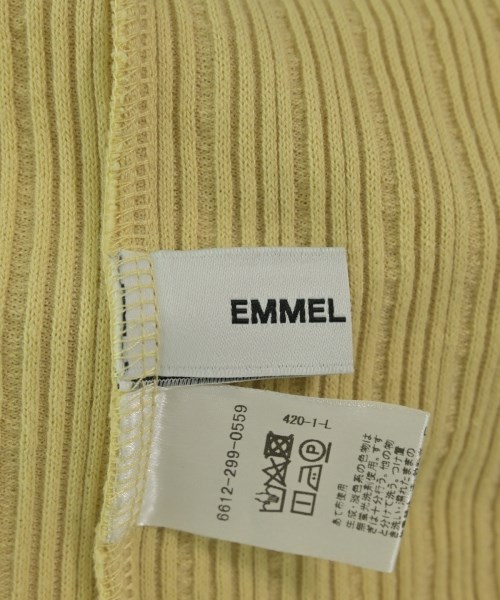 EMMEL REFINES（エメルリファインズ）Tシャツ・カットソー 黄 サイズ:F レディース/2200682766043