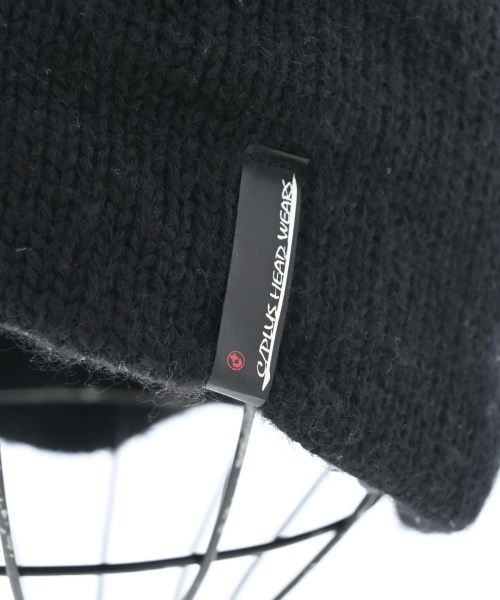 C-PLUS HEAD WEARS（シープラスヘッドウェアーズ）ニットキャップ・ビーニー 黒 サイズ:- メンズ/2200627117145