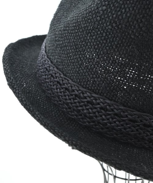 C-PLUS HEAD WEARS（シープラスヘッドウェアーズ）ストローハット 黒 サイズ:- レディース/2200677957197
