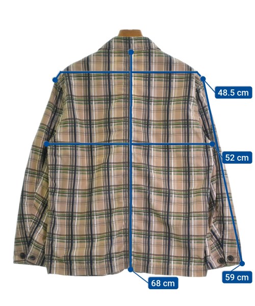 PUBLIC TOKYO（パブリック　トウキョウ）カジュアルジャケット ベージュ サイズ:1(S位) メンズ/2200467943133