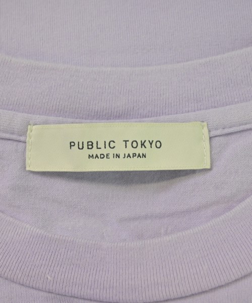 PUBLIC TOKYO（パブリック　トウキョウ）Tシャツ・カットソー 紫 サイズ:F メンズ/2200559409073