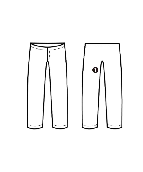 PUBLIC TOKYO（パブリック　トウキョウ）スラックス ベージュ サイズ:1(S位) メンズ/2200637276139