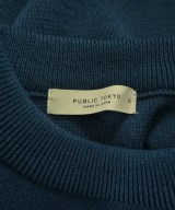 PUBLIC TOKYO（パブリック　トウキョウ）ニット・セーター 青 サイズ:1(S位) メンズ/2200625737031