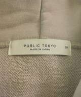 PUBLIC TOKYO（パブリック　トウキョウ）パーカー ベージュ サイズ:1(S位) メンズ/2200625737079