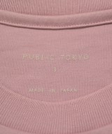PUBLIC TOKYO（パブリック　トウキョウ）Tシャツ・カットソー ピンク サイズ:3(L位) メンズ/2200625442126