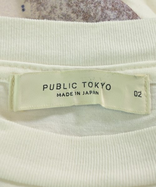 PUBLIC TOKYO（パブリック　トウキョウ）Tシャツ・カットソー 白 サイズ:2(M位) メンズ/2200631521044