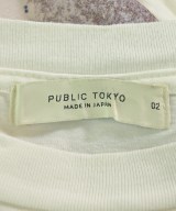 PUBLIC TOKYO（パブリック　トウキョウ）Tシャツ・カットソー 白 サイズ:2(M位) メンズ/2200631521044
