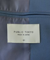 PUBLIC TOKYO（パブリック　トウキョウ）テーラードジャケット 青 サイズ:1(S位) メンズ/2200640311667