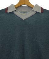 PUBLIC TOKYO（パブリック　トウキョウ）ニット・セーター 青 サイズ:2(M位) メンズ/2200622947051