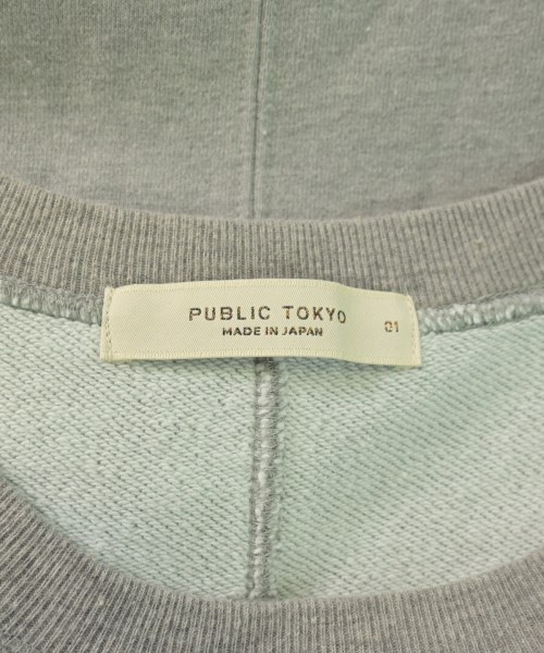 PUBLIC TOKYO（パブリック　トウキョウ）スウェット グレー サイズ:1(S位) メンズ/2200608253176