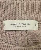 PUBLIC TOKYO（パブリック　トウキョウ）ニット・セーター ベージュ サイズ:2(M位) メンズ/2200615836034