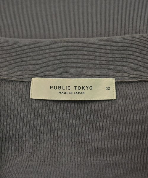 PUBLIC TOKYO（パブリック　トウキョウ）ポロシャツ グレー サイズ:2(M位) メンズ/2200607988031