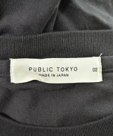 PUBLIC TOKYO（パブリック　トウキョウ）Tシャツ・カットソー グレー サイズ:02(M位) メンズ/2200617355014