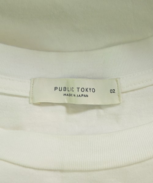 PUBLIC TOKYO（パブリック　トウキョウ）Tシャツ・カットソー 白 サイズ:2(M位) メンズ/2200612670020