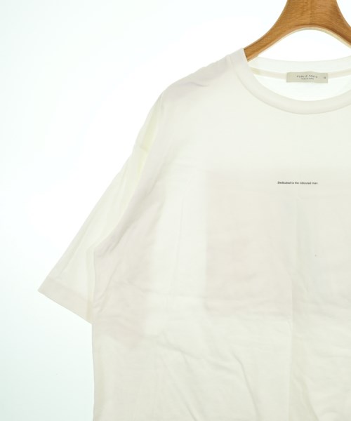 PUBLIC TOKYO（パブリック　トウキョウ）Tシャツ・カットソー 白 サイズ:2(M位) メンズ/2200612670020