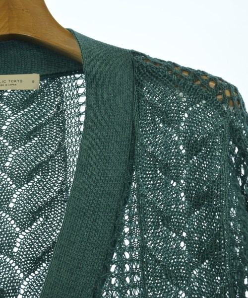 PUBLIC TOKYO（パブリック　トウキョウ）カーディガン 緑 サイズ:1(S位) メンズ/2200615429045