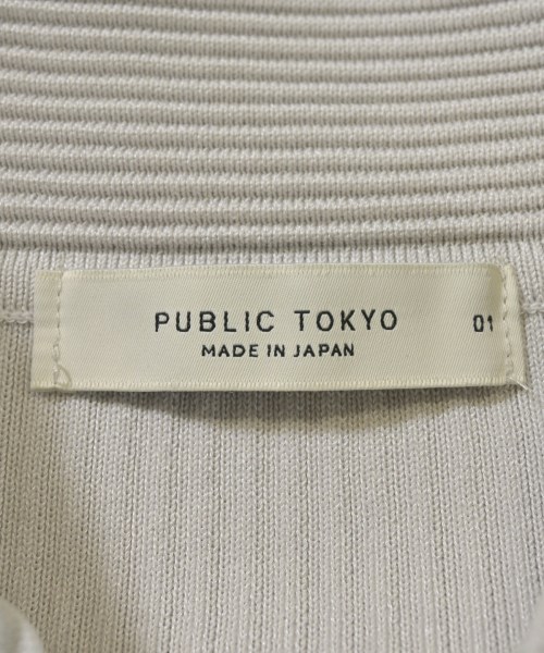 PUBLIC TOKYO（パブリック　トウキョウ）ニット・セーター ベージュ サイズ:1(S位) メンズ/2200606474023