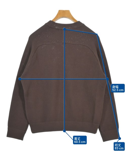 PUBLIC TOKYO（パブリック　トウキョウ）ニット・セーター 茶 サイズ:1(S位) メンズ/2200671867126