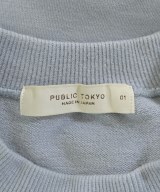 PUBLIC TOKYO（パブリック　トウキョウ）スウェット 青 サイズ:1(S位) メンズ/2200671867348
