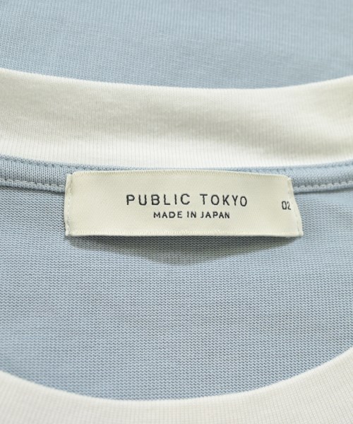 PUBLIC TOKYO（パブリック　トウキョウ）Tシャツ・カットソー 青 サイズ:2(M位) メンズ/2200674692251