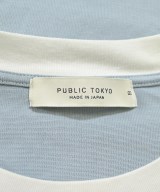 PUBLIC TOKYO（パブリック　トウキョウ）Tシャツ・カットソー 青 サイズ:2(M位) メンズ/2200674692251
