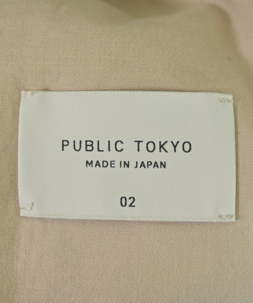 PUBLIC TOKYO（パブリック　トウキョウ）スラックス ベージュ サイズ:02(M位) メンズ/2200679669104