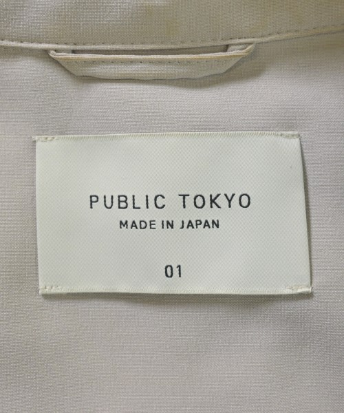 PUBLIC TOKYO（パブリック　トウキョウ）カジュアルシャツ ベージュ サイズ:01(S位) メンズ/2200679669203
