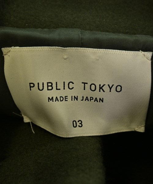 PUBLIC TOKYO（パブリック　トウキョウ）コート カーキ サイズ:3(L位) メンズ/2200673986016