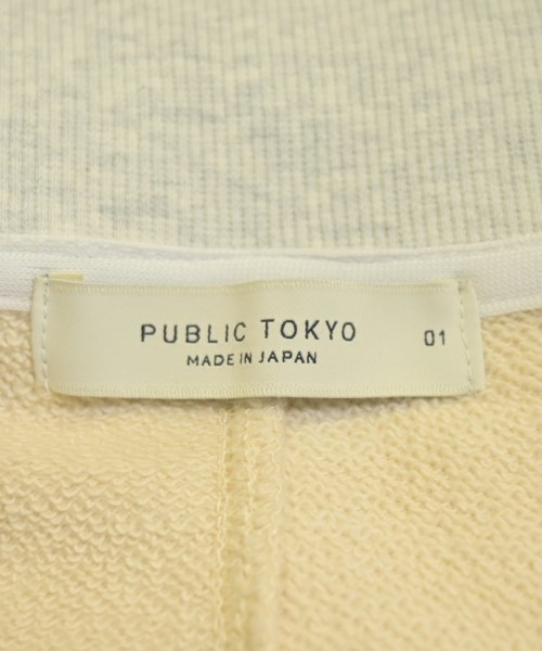 PUBLIC TOKYO（パブリック　トウキョウ）スウェット 白 サイズ:1(S位) メンズ/2200694045075