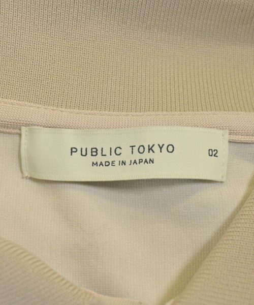PUBLIC TOKYO（パブリック　トウキョウ）ポロシャツ ベージュ サイズ:2(M位) メンズ/2200694045082