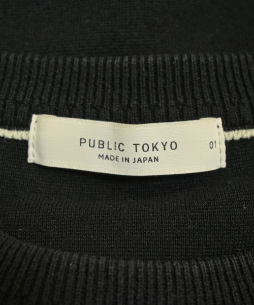 PUBLIC TOKYO（パブリック　トウキョウ）ニット・セーター 黒 サイズ:1(S位) メンズ/2200694099177