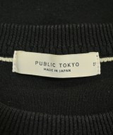 PUBLIC TOKYO（パブリック　トウキョウ）ニット・セーター 黒 サイズ:1(S位) メンズ/2200694099177