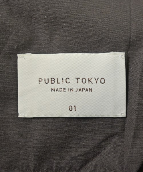 PUBLIC TOKYO（パブリック　トウキョウ）スラックス 茶 サイズ:1(S位) メンズ/2200692738054