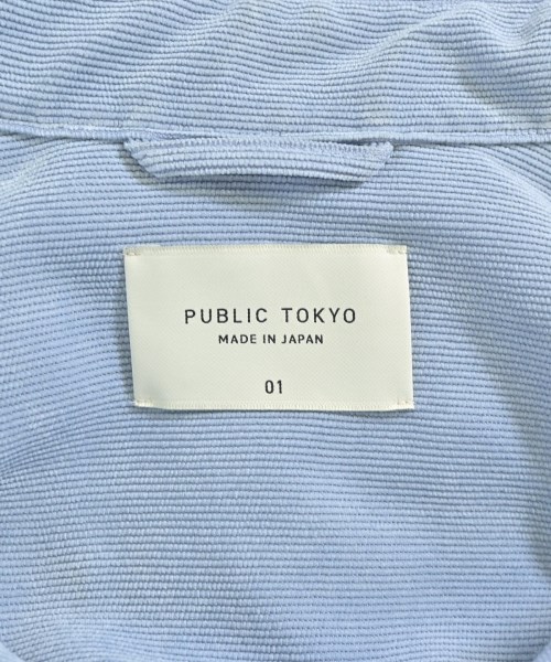 PUBLIC TOKYO（パブリック　トウキョウ）カジュアルシャツ 青 サイズ:1(S位) メンズ/2200692738160