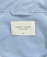 PUBLIC TOKYO（パブリック　トウキョウ）カジュアルシャツ 青 サイズ:1(S位) メンズ/2200692738160