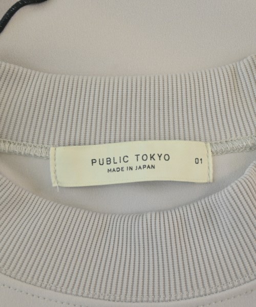 PUBLIC TOKYO（パブリック　トウキョウ）Tシャツ・カットソー グレー サイズ:1(S位) メンズ/2200692738221
