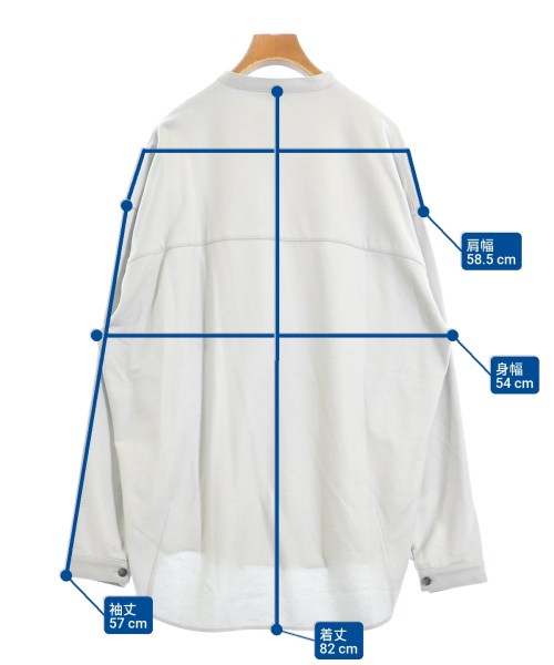 PUBLIC TOKYO（パブリック　トウキョウ）カジュアルシャツ グレー サイズ:01(S位) メンズ/2200649043064