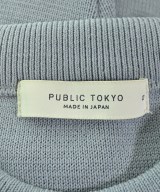 PUBLIC TOKYO（パブリック　トウキョウ）ニット・セーター 青 サイズ:2(M位) メンズ/2200649043149