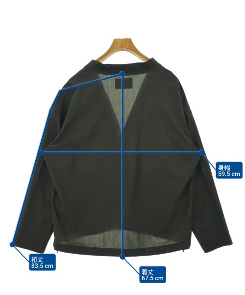 PUBLIC TOKYO（パブリック　トウキョウ）Tシャツ・カットソー 茶 サイズ:1(S位) メンズ/2200653964119