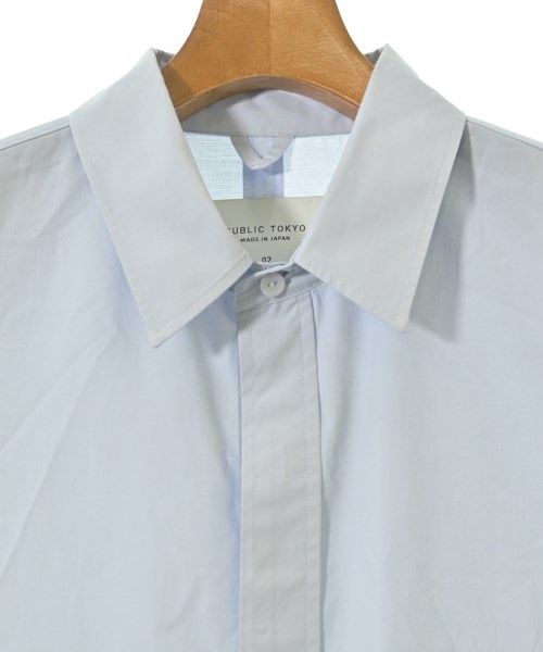 PUBLIC TOKYO（パブリック　トウキョウ）カジュアルシャツ 青 サイズ:2(M位) メンズ/2200653781051