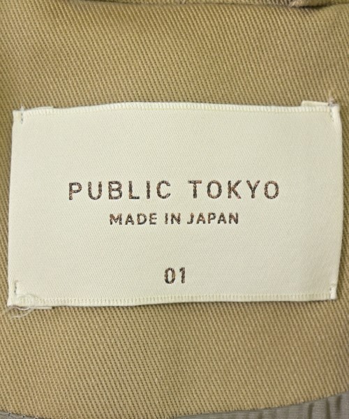 PUBLIC TOKYO（パブリック　トウキョウ）トレンチコート ベージュ サイズ:01(S位) メンズ/2200660657011