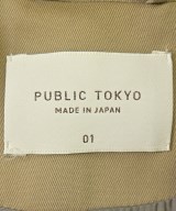 PUBLIC TOKYO（パブリック　トウキョウ）トレンチコート ベージュ サイズ:01(S位) メンズ/2200660657011