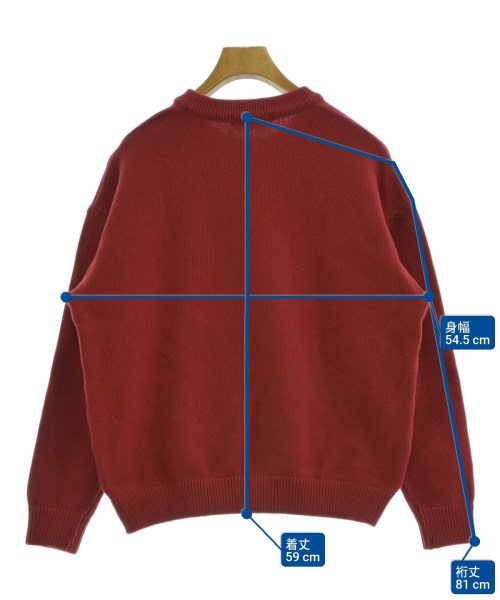 PUBLIC TOKYO（パブリック　トウキョウ）Tシャツ・カットソー 赤 サイズ:1(S位) メンズ/2200660657028