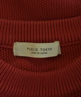 PUBLIC TOKYO（パブリック　トウキョウ）Tシャツ・カットソー 赤 サイズ:1(S位) メンズ/2200660657028
