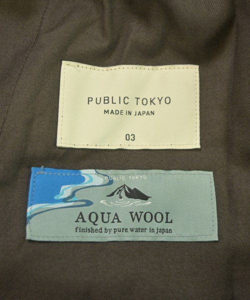 PUBLIC TOKYO（パブリック　トウキョウ）スラックス 黒 サイズ:3(L位) メンズ/2200661215029