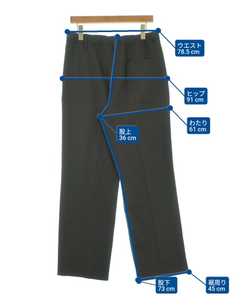 PUBLIC TOKYO（パブリック　トウキョウ）スラックス 黒 サイズ:3(L位) メンズ/2200661215029