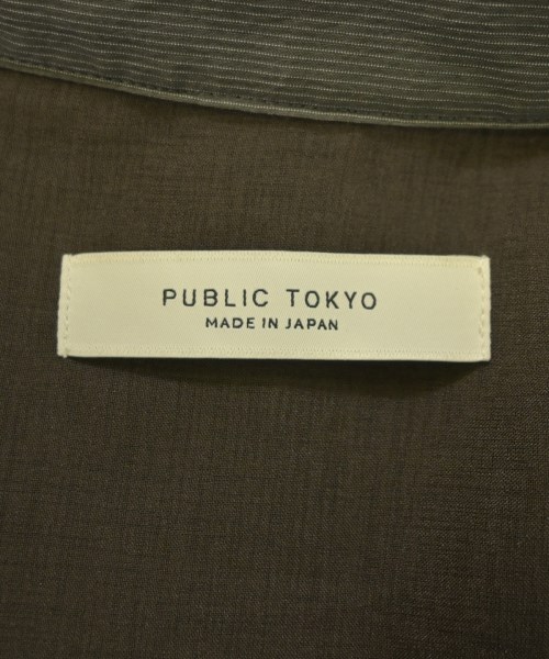 PUBLIC TOKYO（パブリック　トウキョウ）カジュアルシャツ グレー サイズ:F メンズ/2200661215081