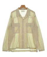 PUBLIC TOKYO（パブリック　トウキョウ）カジュアルシャツ ベージュ サイズ:2(M位) メンズ/2200661215111